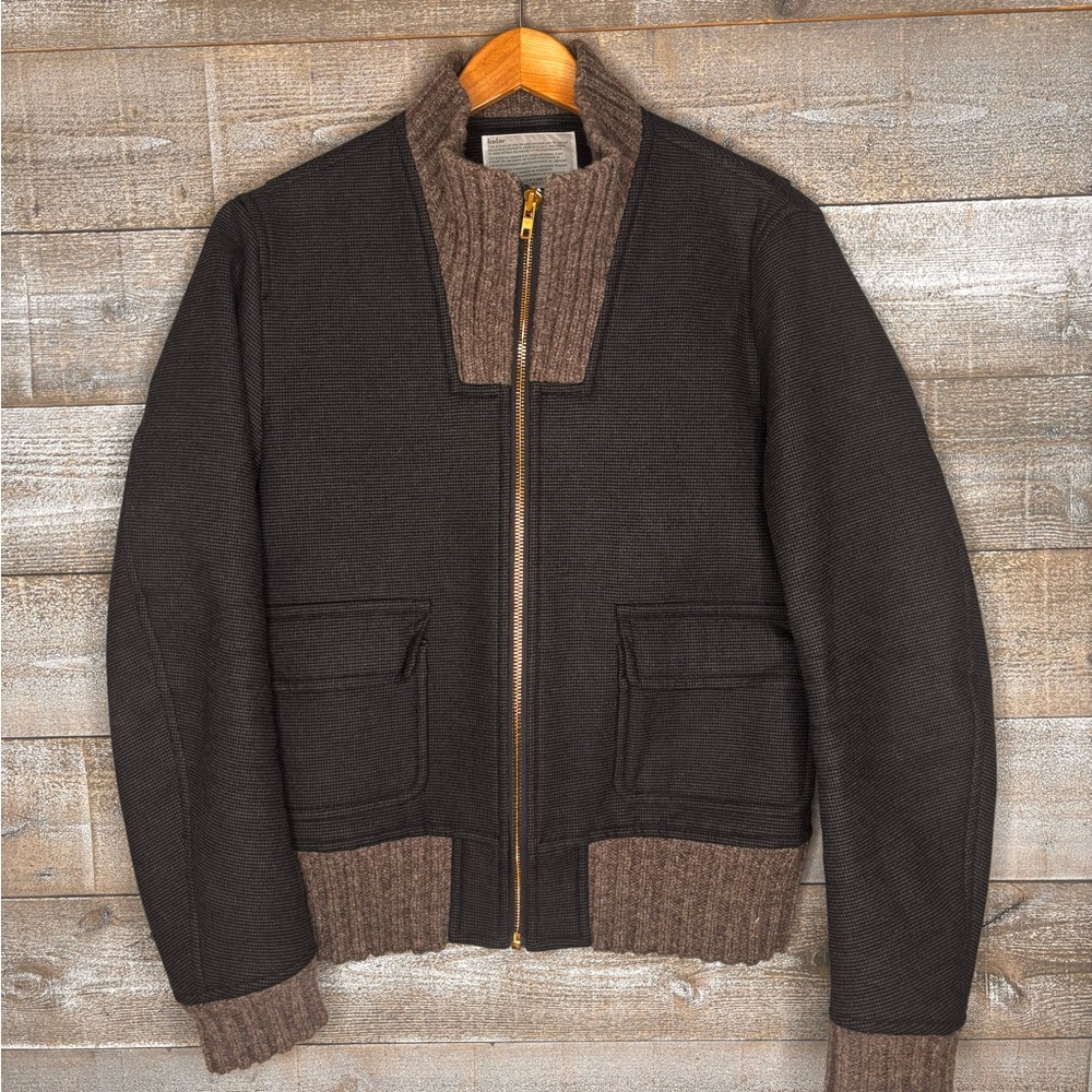 Kolor womens Japan 100% wool Sweater Jacket made in Japan $1500 retail